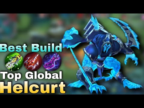 TOP GLOBAL HELCURT BEST BUILD | TOP GLOBAL HELCURT GAMEPLAY | MLBB