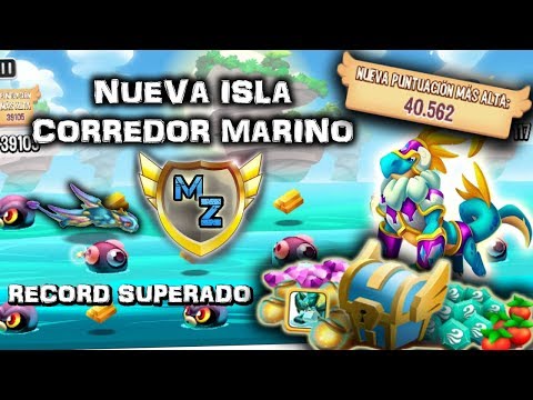 NUEVA ISLA MARINA ESTA MUY EXTREMA CONSIGO UN RECORD MAXIMO [Dragon City]