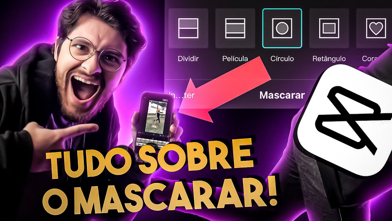 CAPCUT - EFEITOS com o MASCARAR no CELULAR (Tutorial MÁSCARAS)