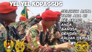 Download lagu YEL YEL (KOPASSUS KOMANDO PASUKAN KHUSUS AD) si baret merah yang kuat tangguh perkasa mp3