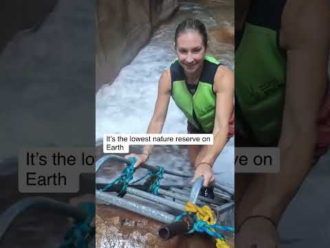 Wadi Mujib is the Narrows of Jordan! The Lowest Nature reserve on earth