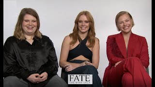 Fate the Winx Saga stars Eliot Salt, Abigail Cowen and Hannah van der Westhuysen on Season 2 of show video