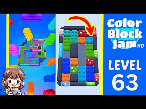 Color Block Jam Level 63 Solution Walkthrough
