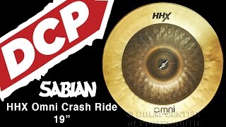 Video thumbnail for Sabian HHX Omni Crash Ride Cymbal 19" by Drum Center of Portsmouth