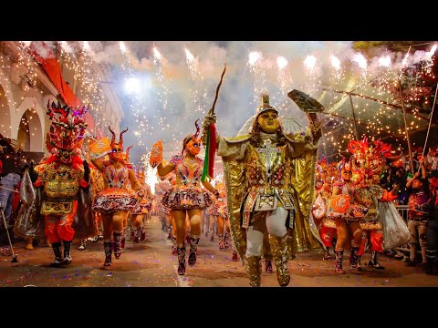 DIABLADA FERROVIARIA | CARNAVAL DE ORURO 2026 BOLIVIA 🇧🇴
