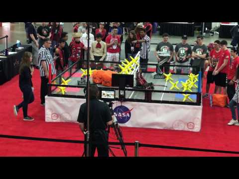 2616D DEUS VEX MACHINA - 2nd Match at 2017 VEX World Chamionships