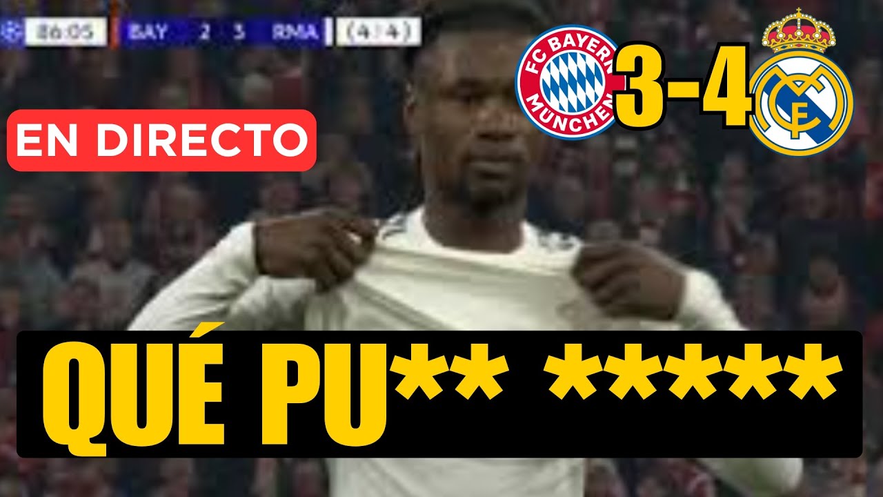 BAYERN MÚNICH - REAL MADRID: REACCIÓN POST CON IÑAKI ANGULO EN CHAMPIONS