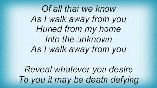 Crowded House - I Walk Away Lyrics