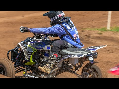 NEATV racer Chad Yarter shredding his YFZ450 Hybrid at 3 Palms MX!