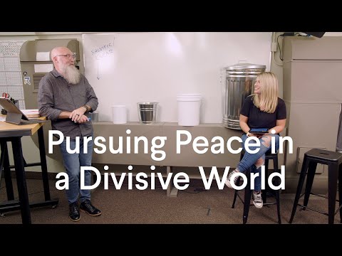 Pursuing Peace In A Divisive World