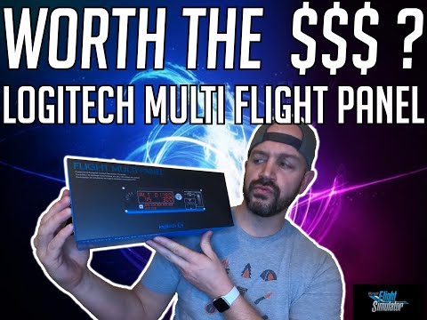 Logitech Flight Multi Panel Worth it? - Unboxing and Review with Microsoft Flight Simulator 2020