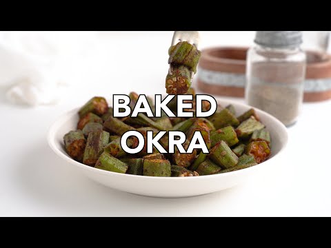 Baked Okra Recipe