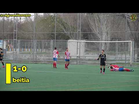 J22. EF Ciudad de Getafe juvenil B 10 - At. Casarrubuelos 0 1-0 Beitia