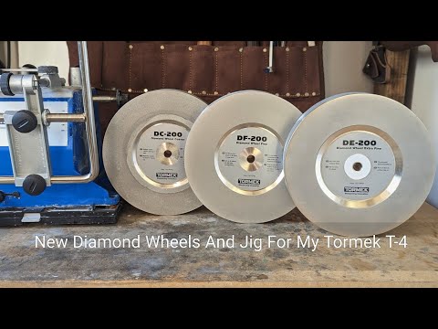 Sharpening With Diamonds - New Delivery From Promac Tools/Tormek Sharpening