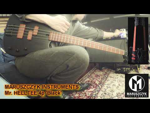 MARUSZCZYK Mr. HELLTEE 4p - Unboxing and ROCK sound test @PublicPeaceMI