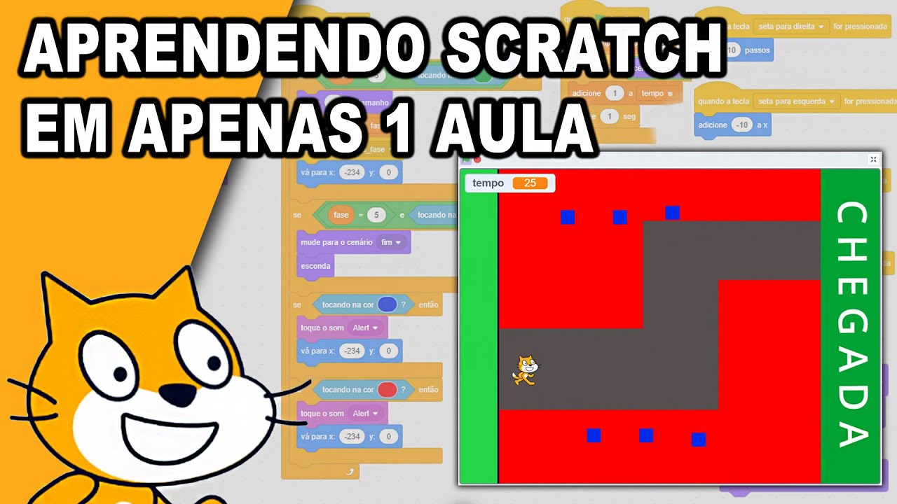 Aprendendo scratch em apenas 1 vídeo: um guia completo