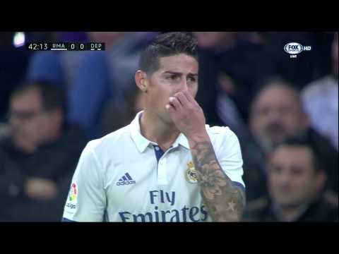 James Rodriguez vs Deportivo La Coruna (Home) HD 10/12/2016