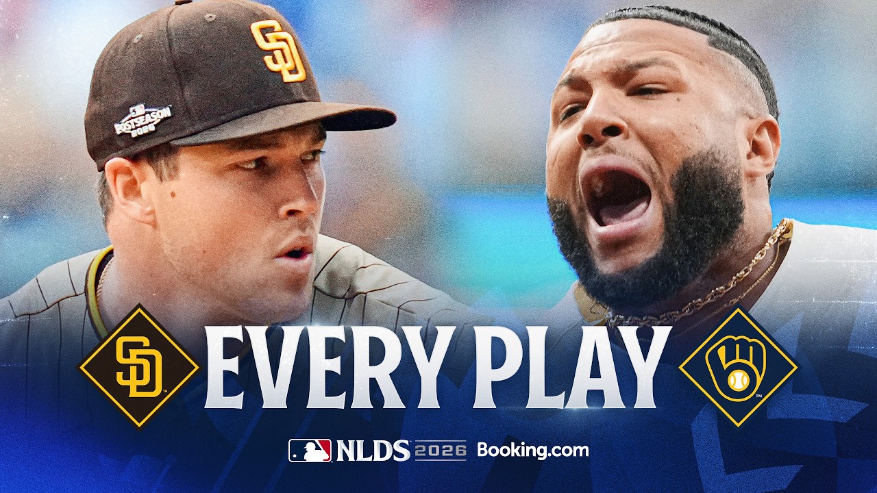 EVERY PLAY from Padres vs. Brewers NLDS Game 2