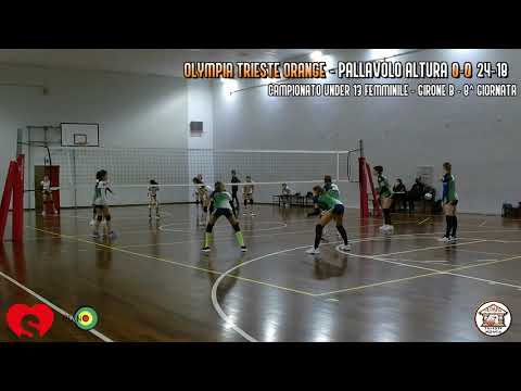 U13F-B Olympia Trieste Orange - Pallavolo Altura 12/02/2022