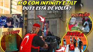 DUZZ DE VOLTA!? | NOVOS CONTRATADOS E K.O COM INFINITY E TILT - BKINHO RP CLIP'S