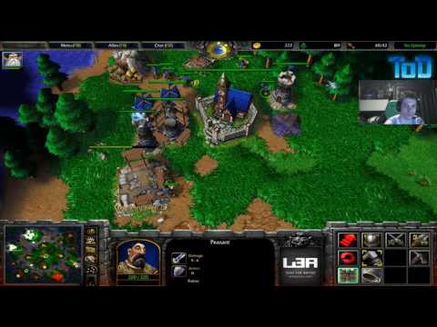 Warcraft III #73 - fuluckshitnoob Human vs NightElf (Turtle Rock)