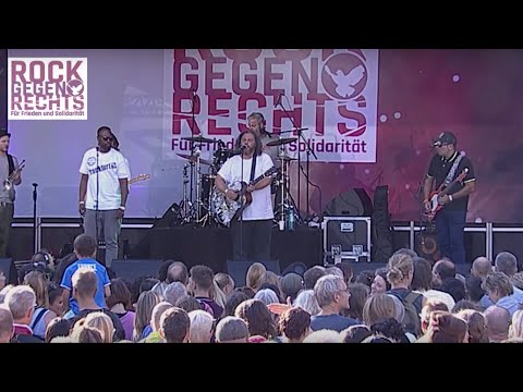 Gastone bei Rock gegen Rechts Frankfurt 01.09.2018