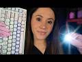 ASMR In Depth Eye Exam With Lots Of Typing