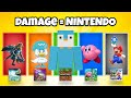 minecraft but if i take damage i switch to nintendo games