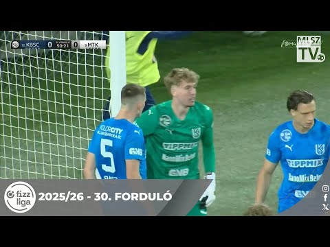 Sport Club Kazincbarcikai 0-0 MTK Magyar Testgyako...