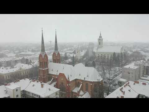 Békéscsaba 4K | Winter Drone