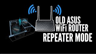 Old ASUS WiFi Router RT-N12+  Repeater Mode