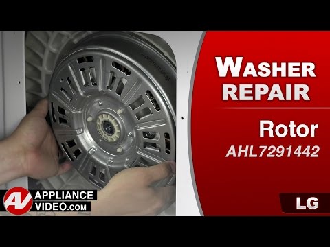 LG Washer - Wont Complete Cycle - Rotor Repair