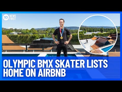 Inside An Olympic BMX Champion's Thrill-seeking Gold Coast Airbnb | 10 News First