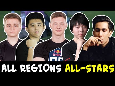 ALL REGIONS in one game — international ALL-STARS pub