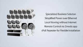 Zmodo Simplified Business Security System - Setup Tutorial