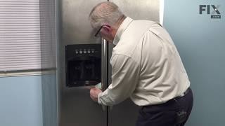 Frigidaire Refrigerator Repair: How to Replace the Ice Dispenser Door Seal