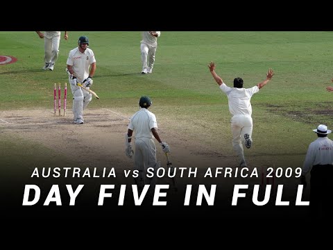 LIVE Flashback: Australia v South Africa | Day 5, Sydney Test 2009