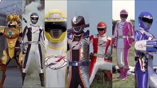 Download lagu GoGo Sentai Boukenger - Each Ranger (and Extra) Henshin/Transformation mp3
