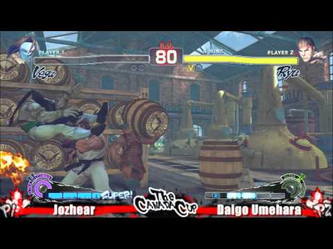 Jozhear vs Daigo Umehara Canada Cup 2010 SSF4 Singles