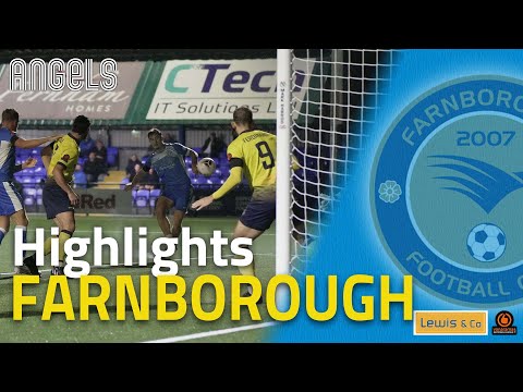 Highlights | Tonbridge Angels 2 Farnborough 1