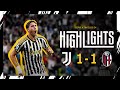 HIGHLIGHTS: JUVENTUS-BOLOGNA 1-1 | Gol nel finale di Vlahović e Pogba di nuovo in campo ⚽️🔥