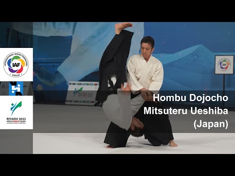 World Combat Games 2023 - Aikido Demonstration by Dojocho Mitsuteru Ueshiba