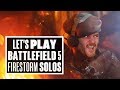 Let's Play Battlefield 5 Firestorm SOLOS PS4 - V-IAN FOR VICTORY?