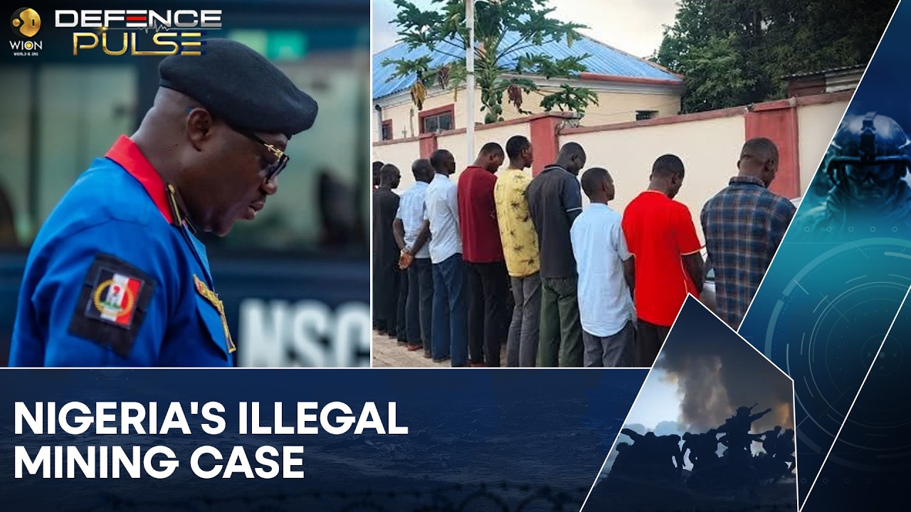 Nigeria's NSCDC Parades Suspended Niger Commandant, 24 Officers Over 37 Miners' Deaths | WION News