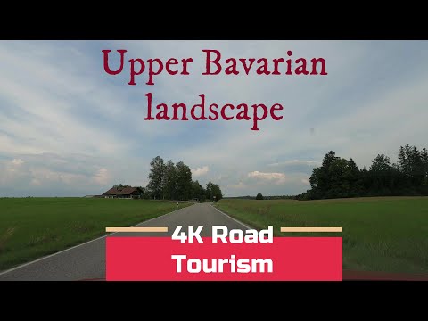 Driving Germany: St2368 Bad Tölz - München (A995) - 4K back roads driving video south of München