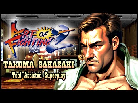 【TAS】ART OF FIGHTING 2 \ RYUUKO NO KEN 2 - TAKUMA SAKAZAKI (0HP)