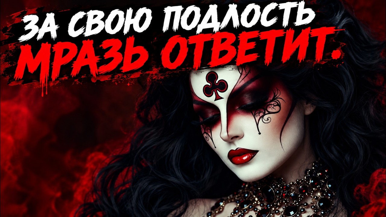 СРОЧНО ‼️КАКАЯ МРАЗЬ НЕ ОСТАНЕТСЯ БЕЗНАКАЗАННОЙ.???#таро#гадание #tarot #психол