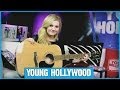Abigail Breslin Plays Christmas Tunes at the YH ...