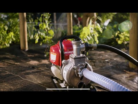 The Honda WX10 Water Pump Features Legendary Reliability