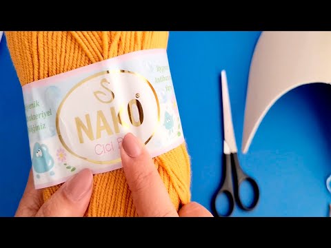 🧶 "Patrón sencillo y divertido visera de crochet en media hora" ⌛️30 minutos de tejido satisfactorio